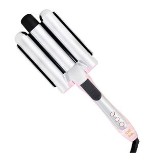 CHI x Barbie Dreamhouse 1.25 in Titanium Triple Barrel Deep Waver